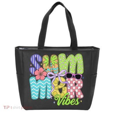 Coquette Summer Vibes Preppy Summer Retro Beach Trendy Tote Bag