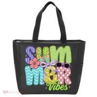 Coquette Summer Vibes Preppy Summer Retro Beach Trendy Tote Bag thumb 0