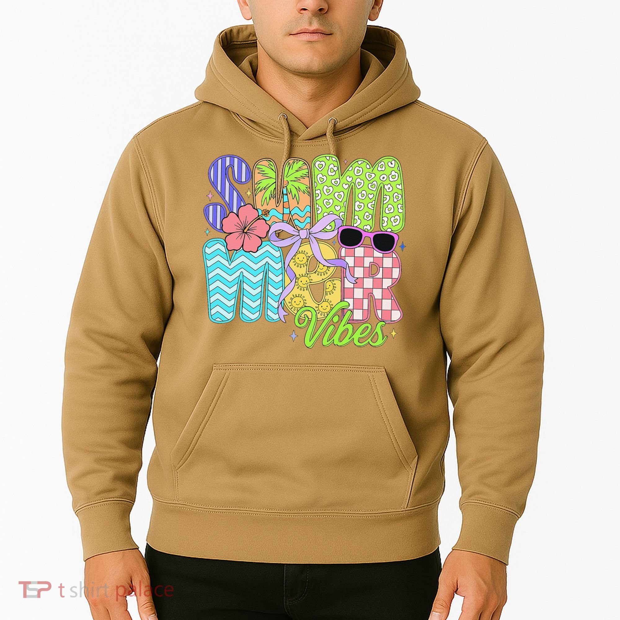 Coquette Summer Vibes Preppy Summer Retro Beach Trendy Hoodie
