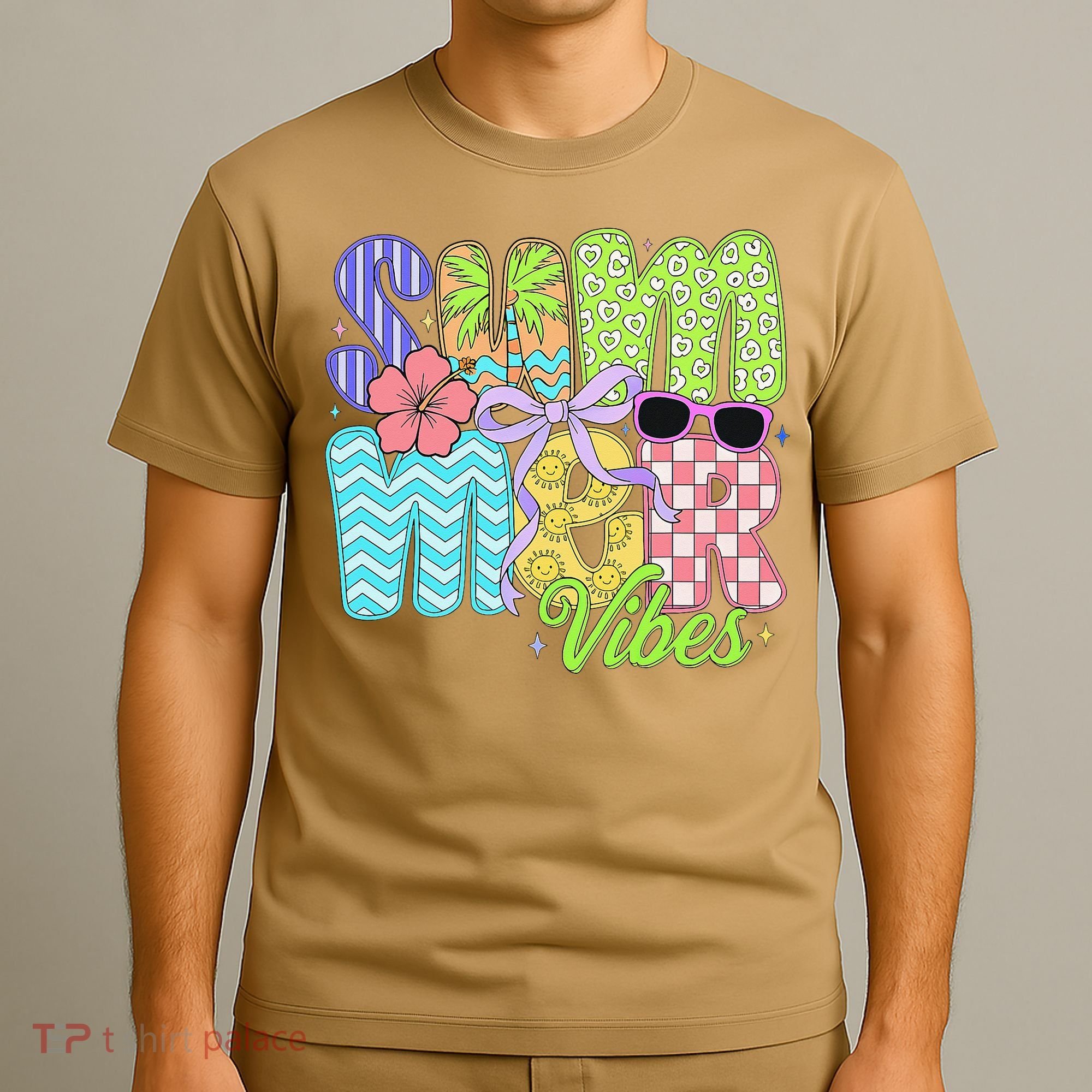 Coquette Summer Vibes Preppy Summer Retro Beach Trendy T-Shirt