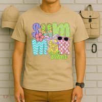 Coquette Summer Vibes Preppy Summer Retro Beach Trendy T-Shirt thumb 6