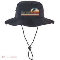 Cali Summer Vacation Ca Palm Trees Usa Retro California Bucket Hat thumb 0