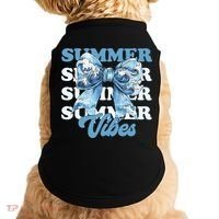 Coquette Summer Vibes Retro Style For Fun Loving Women Doggie Tank thumb 0