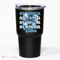 Coquette Summer Vibes Retro Style For Fun Loving Women Tumbler thumb 0