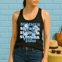 Coquette Summer Vibes Retro Style For Fun Loving Women Women's Tank Top thumb 2