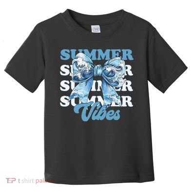 Coquette Summer Vibes Retro Style For Fun Loving Women Toddler T-Shirt