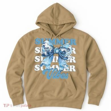 Coquette Summer Vibes Retro Style For Fun Loving Women Hoodie