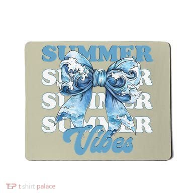 Coquette Summer Vibes Retro Style For Fun Loving Women Mousepad