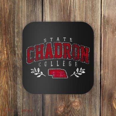Chadron State Vintage College University Athletic Sports Coaster