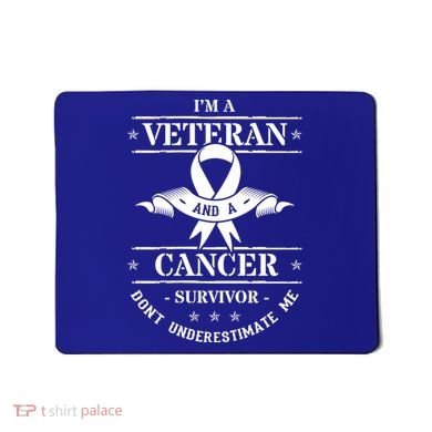 Cancer Survivor Veteran Chemotherapy Warrior Gift Mousepad