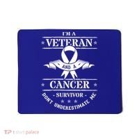 Cancer Survivor Veteran Chemotherapy Warrior Gift Mousepad thumb 0
