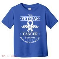 Cancer Survivor Veteran Chemotherapy Warrior Gift Toddler T-Shirt thumb 0