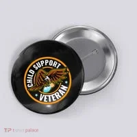 Child Support Veteran Button thumb 0