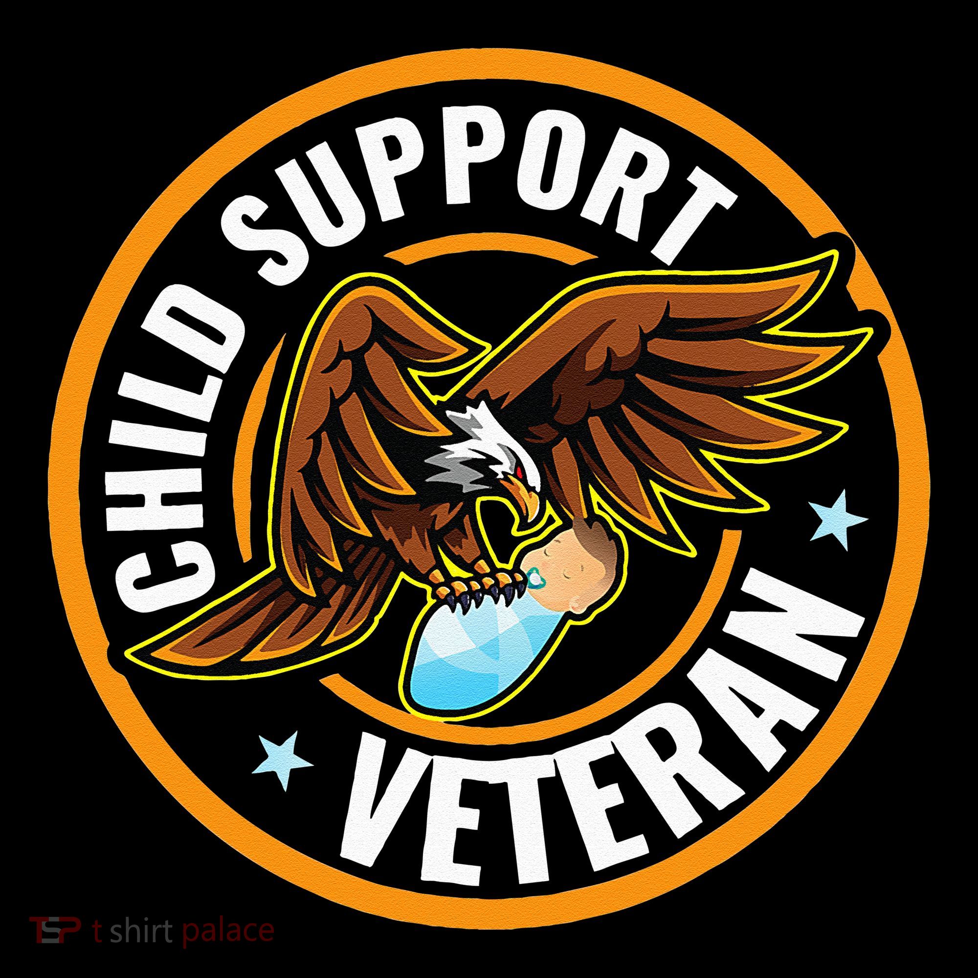 Child Support Veteran Button