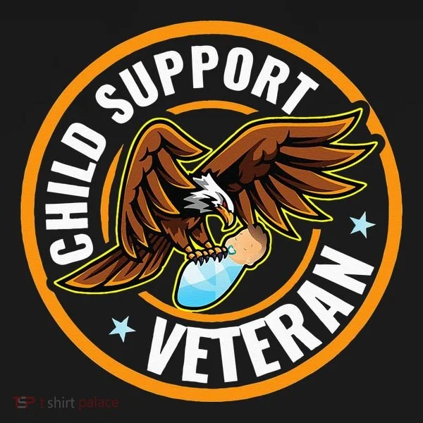Child Support Veteran Button