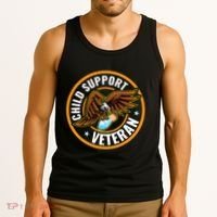 Child Support Veteran Tank Top thumb 3