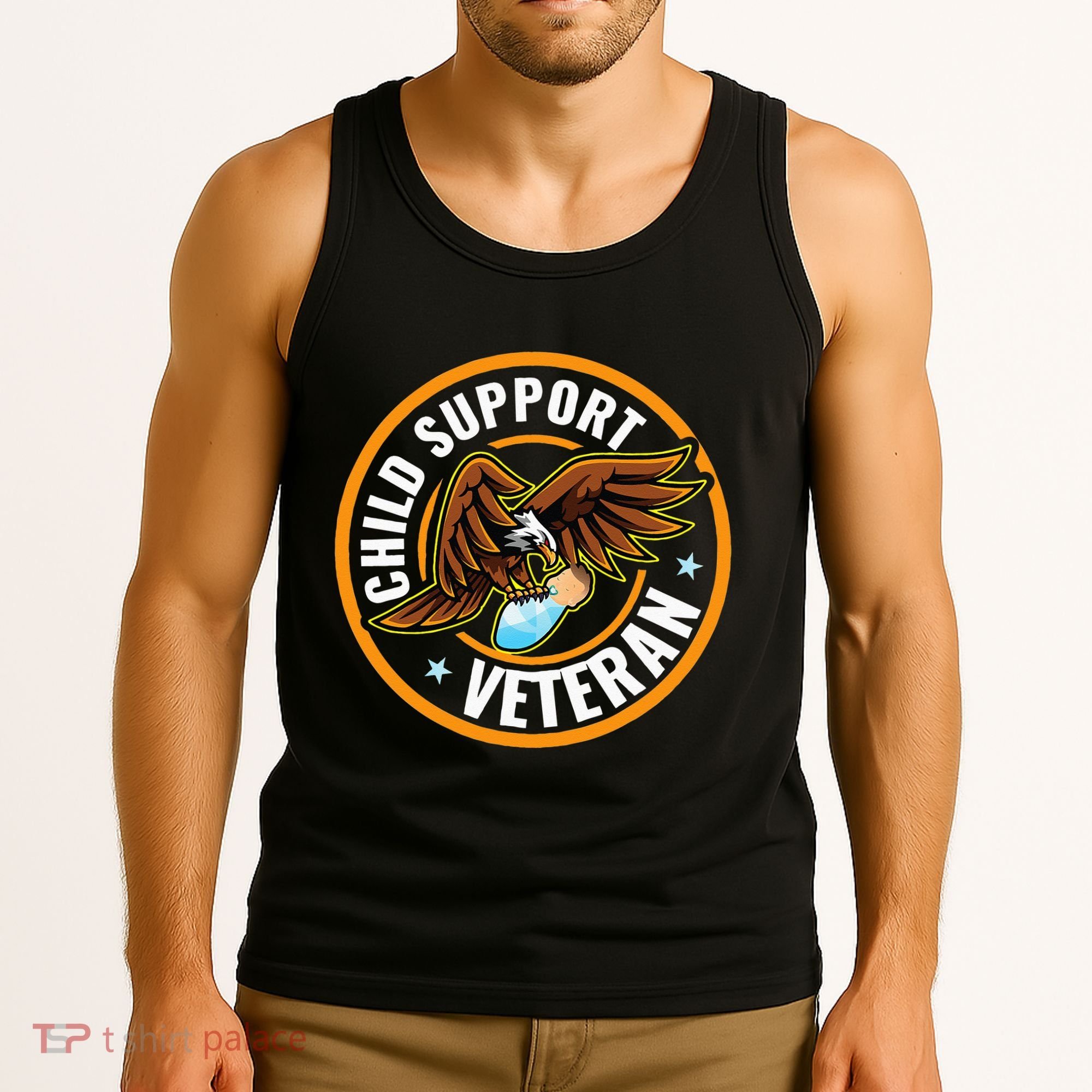 Child Support Veteran Tank Top