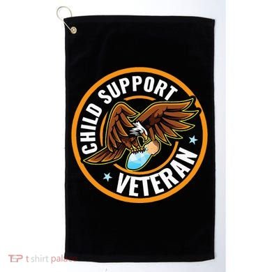 Child Support Veteran Golf Towel