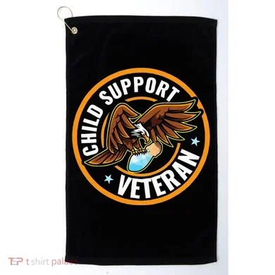Child Support Veteran Golf Towel