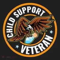 Child Support Veteran Golf Towel thumb 3