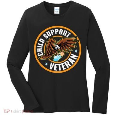 Child Support Veteran Women's Long Sleeve Shirt
