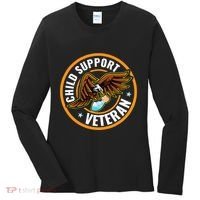 Child Support Veteran Women's Long Sleeve Shirt thumb 0