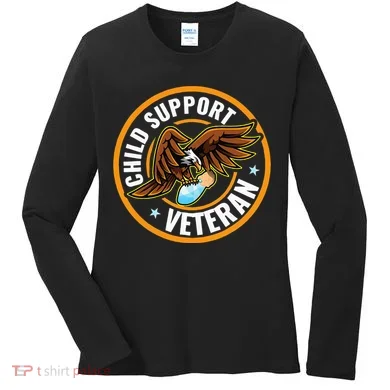 Child Support Veteran Women's Long Sleeve Shirt