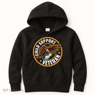 Child Support Veteran Kids Hoodie