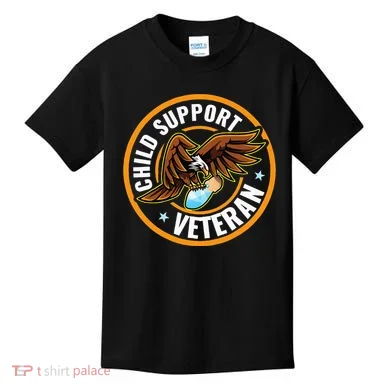 Child Support Veteran Kids T-Shirt