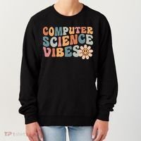 Computer Science Vibes IT Computer Science Teacher Student Women's Sweatshirt thumb 0