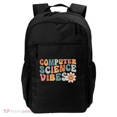 Computer Science Vibes IT Computer Science Teacher Student Backpack
