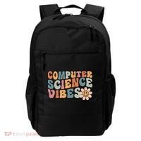 Computer Science Vibes IT Computer Science Teacher Student Backpack thumb 0