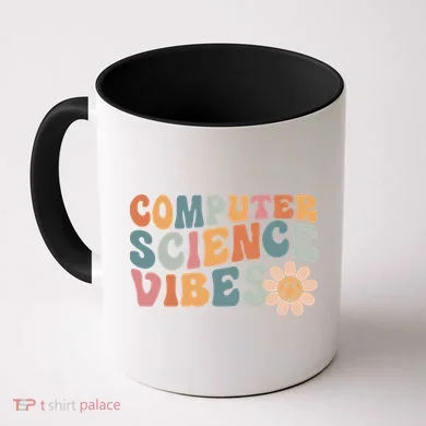 Computer Science Vibes IT Computer Science Teacher Student Coffee Mug