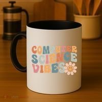 Computer Science Vibes IT Computer Science Teacher Student Coffee Mug thumb 4