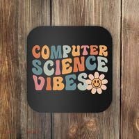 Computer Science Vibes IT Computer Science Teacher Student Coaster thumb 0