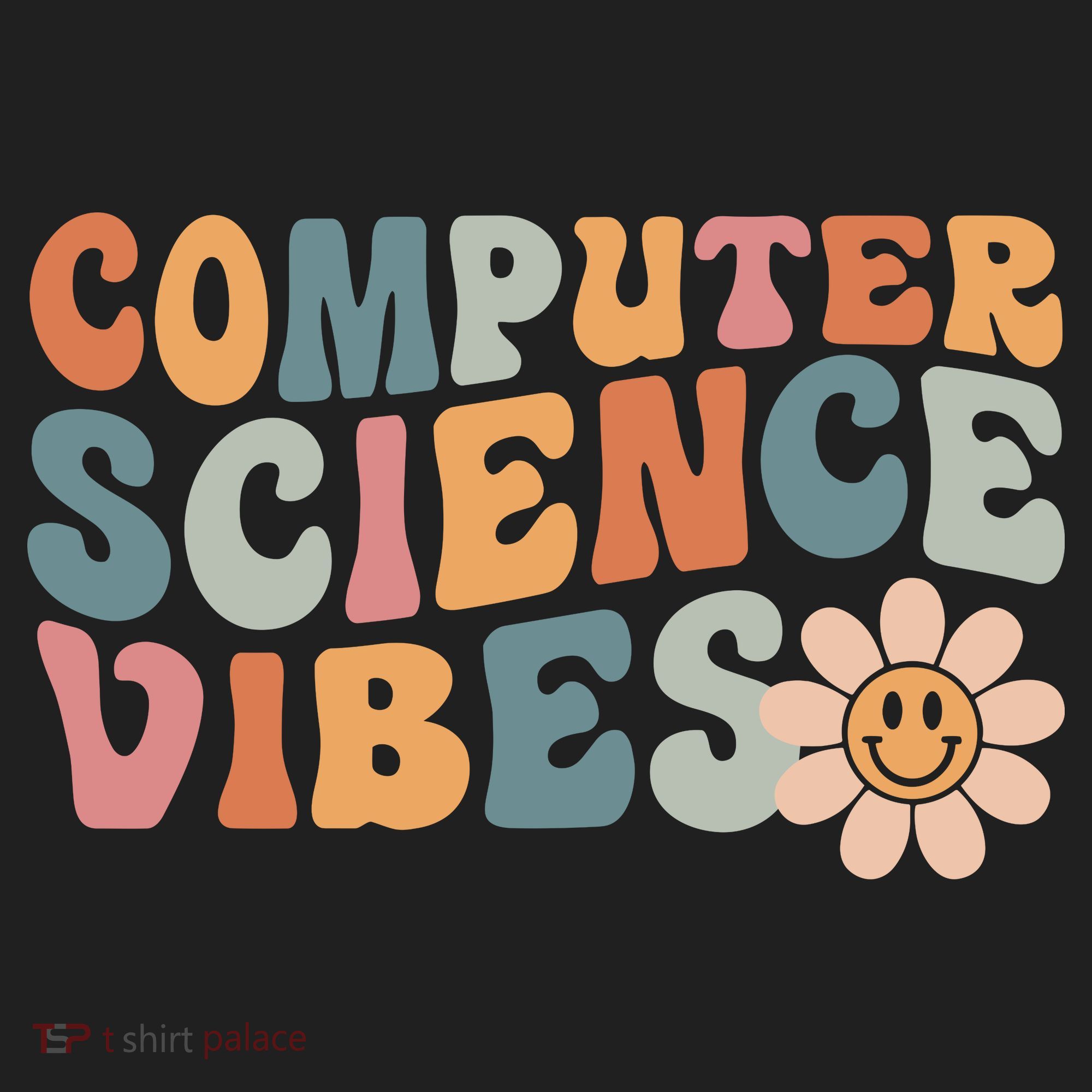 Computer Science Vibes IT Computer Science Teacher Student 12oz Stainless Steel Coffee Mug
