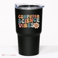Computer Science Vibes IT Computer Science Teacher Student Tumbler thumb 0