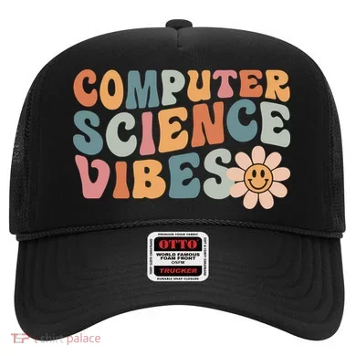 Computer Science Vibes IT Computer Science Teacher Student Hat