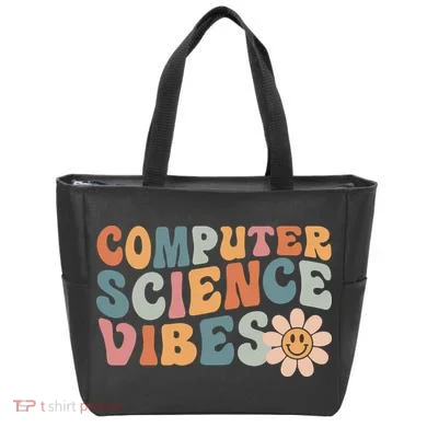 Computer Science Vibes IT Computer Science Teacher Student Tote Bag