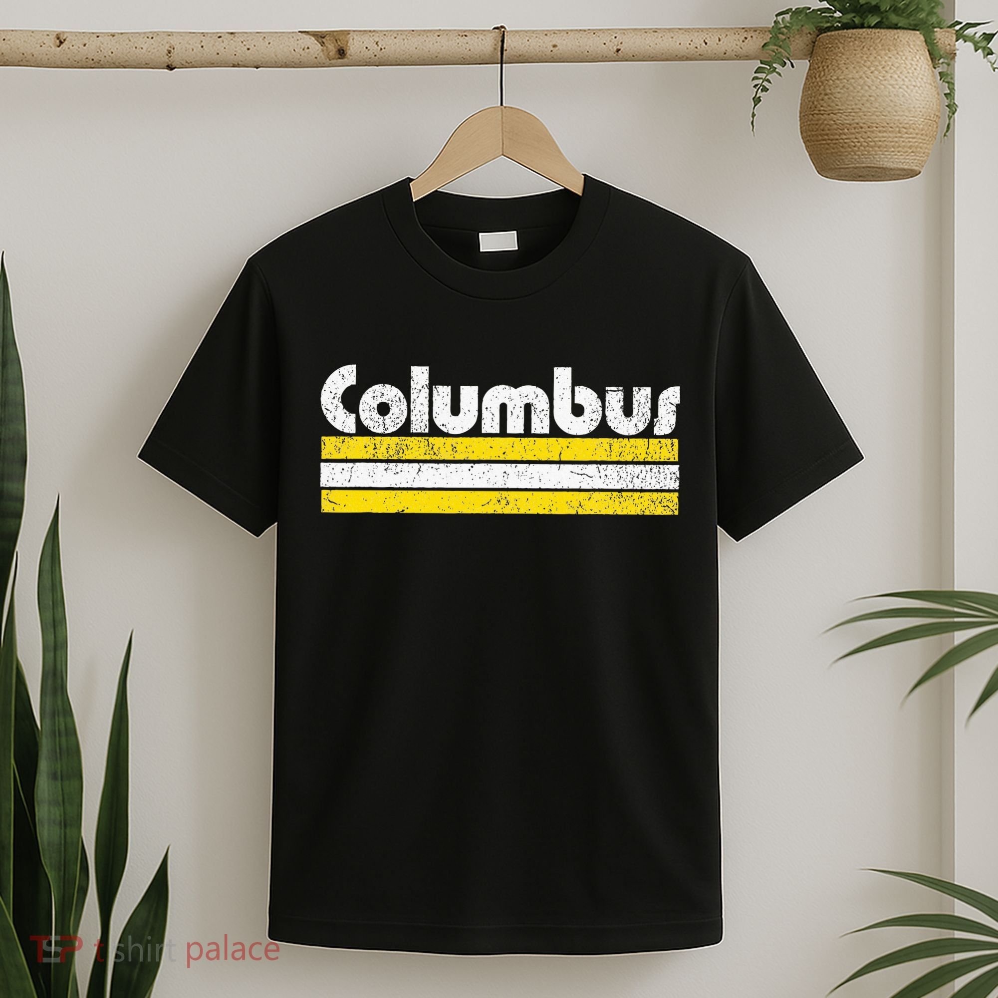 Columbus Soccer Vintage City T-Shirt