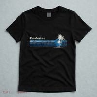 Charleston Sc Vintage 80s Palm Trees Sunset T-Shirt thumb 5