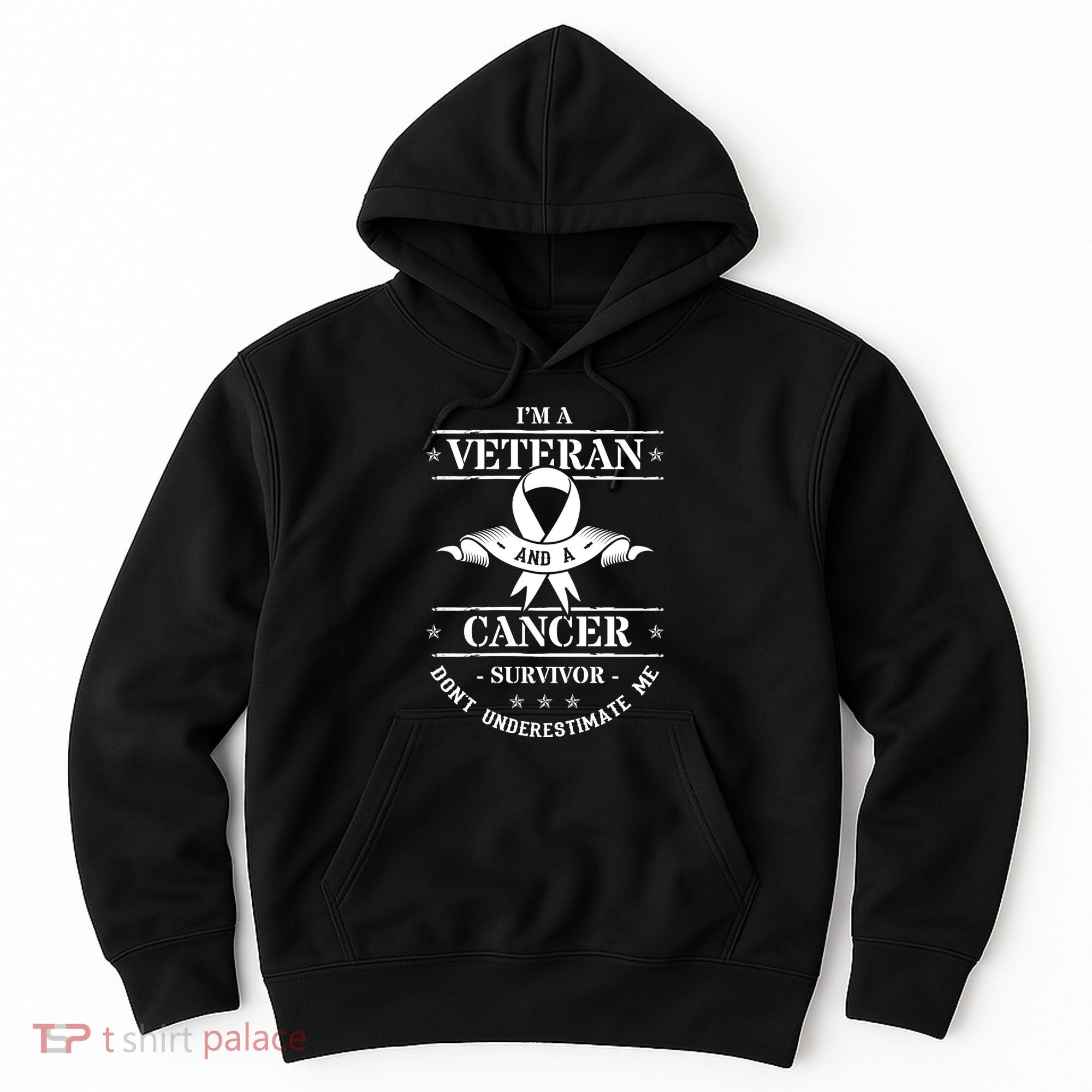 Cancer Survivor Veteran Chemotherapy Warrior Hoodie