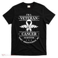 Cancer Survivor Veteran Chemotherapy Warrior T-Shirt thumb 0