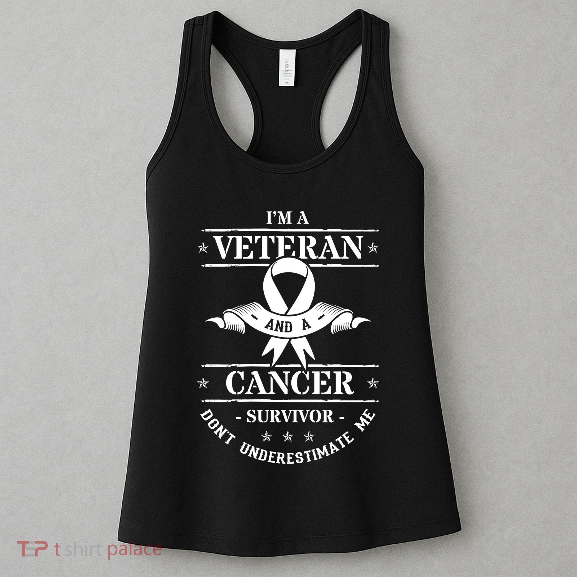 Cancer Survivor Veteran Chemotherapy Warrior Women's Tank Top
