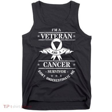 Cancer Survivor Veteran Chemotherapy Warrior Tank Top