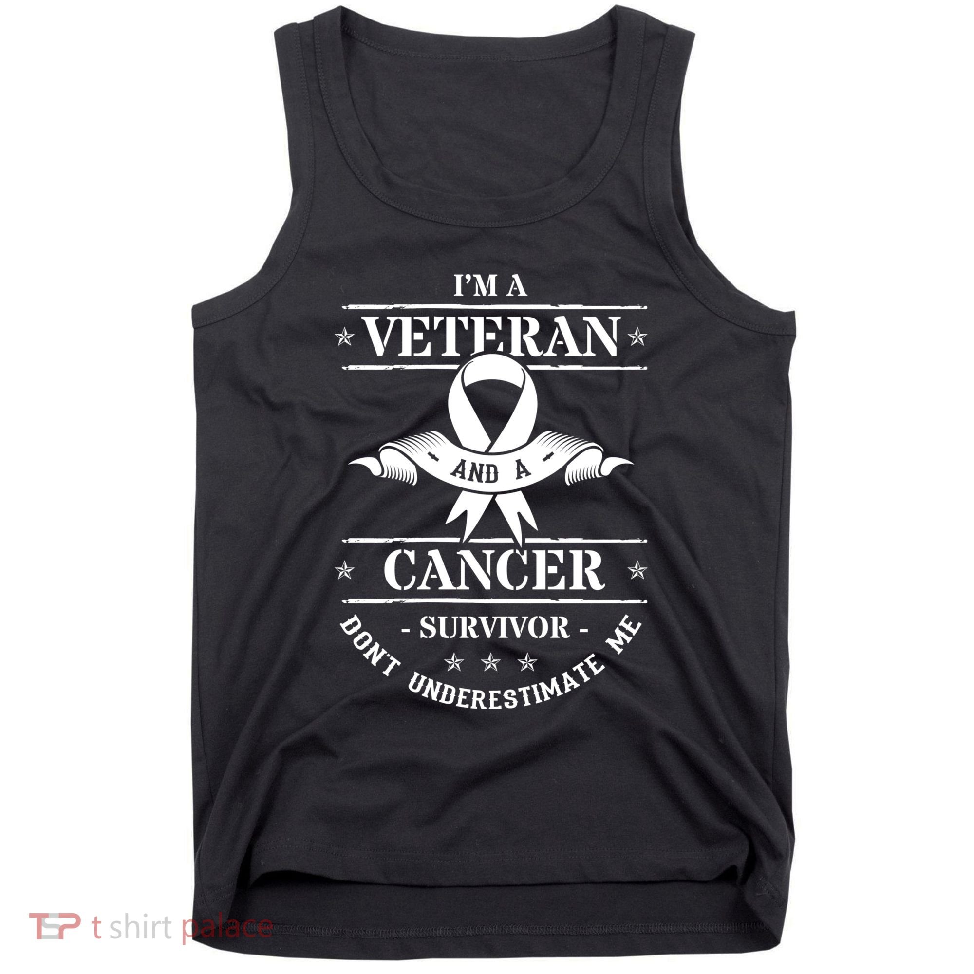 Cancer Survivor Veteran Chemotherapy Warrior Tank Top