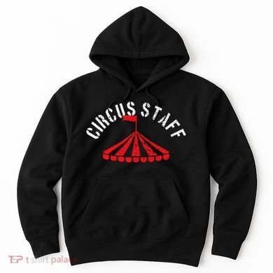 Circus Staff Vintage Birthday Theme Gift Hoodie