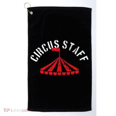 Circus Staff Vintage Birthday Theme Gift Golf Towel