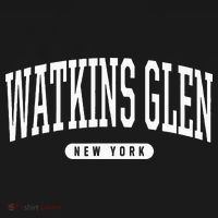 College Style Watkins Glen New York Souvenir Gift  Women's Hoodie thumb 2