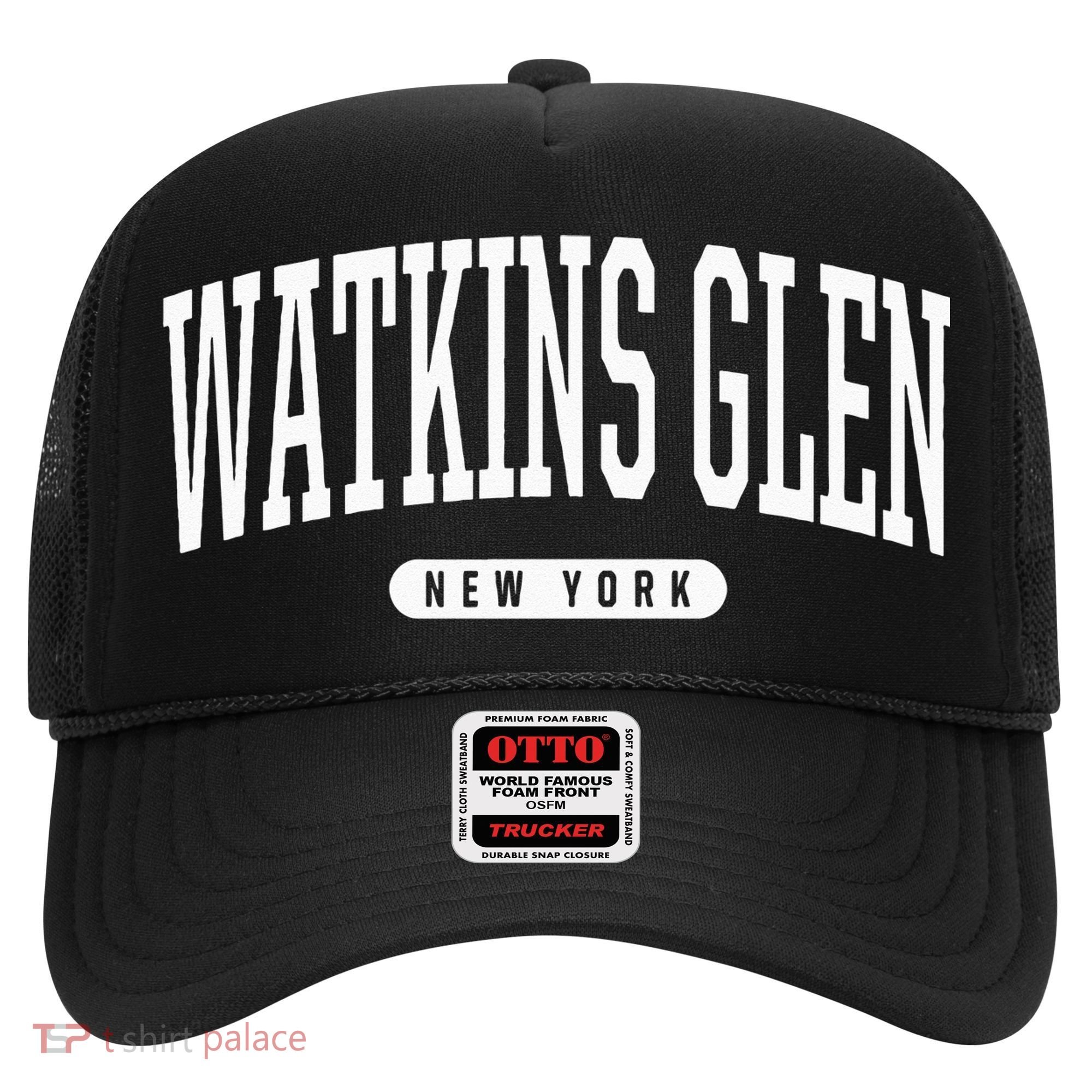 College Style Watkins Glen New York Souvenir Gift  Hat